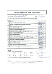 Geriatric Depression Scale Date Medscape
